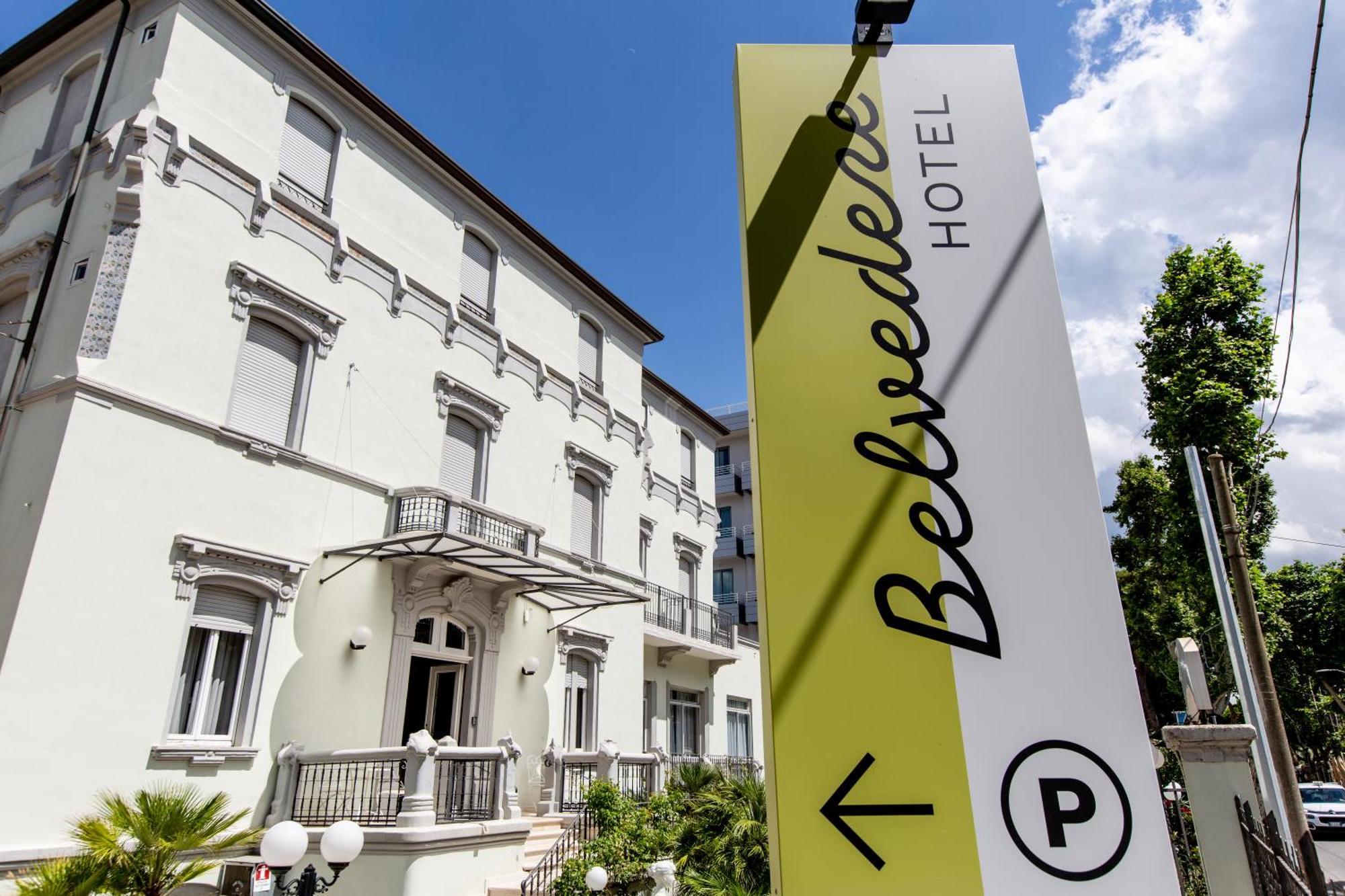 Hotel Belvedere Rímini Exterior foto