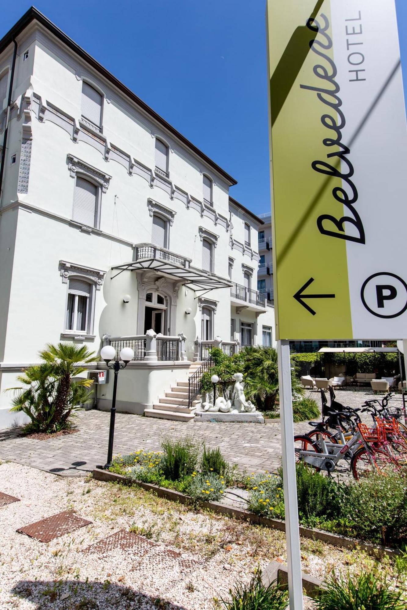 Hotel Belvedere Rímini Exterior foto