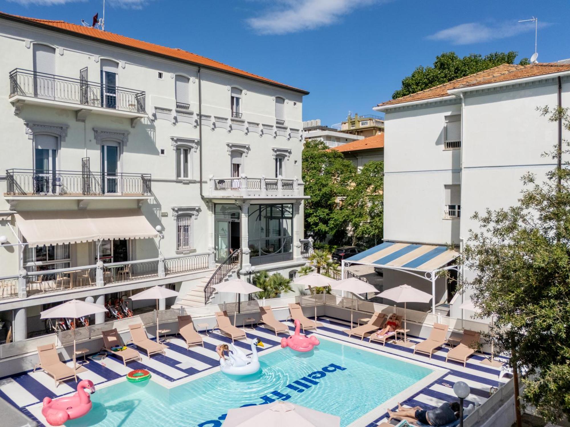 Hotel Belvedere Rímini Exterior foto